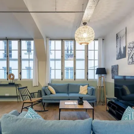 Apartment Spacious Industrial-style Loft Paris